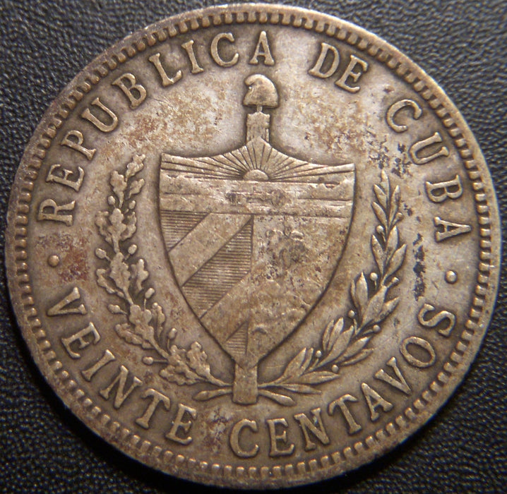 1916 20 Centavos - Cuba
