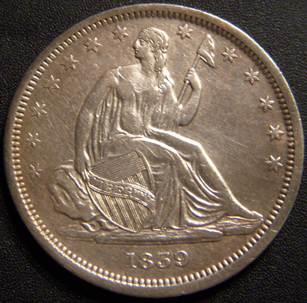 1839 Seated Half Dollar - Extra Fine