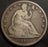 1841-O Seated Half Dollar - Very Good