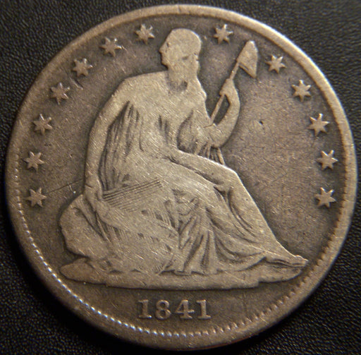 1841-O Seated Half Dollar - Very Good