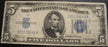 1934 $5 Silver Certificate - FR# 1650