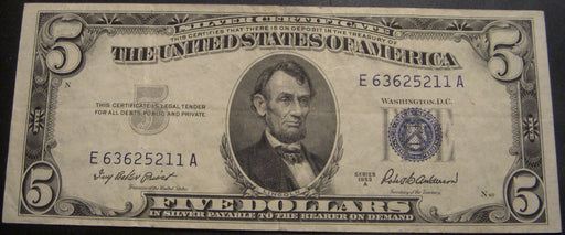 1953A $5 Silver Certificate - FR# 1656