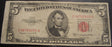 1953B $5 United States Note - FR# 1534