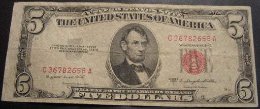 1953B $5 United States Note - FR# 1534