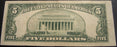 1953B $5 United States Note - FR# 1534
