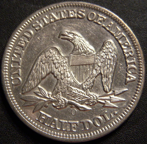 1851-O Seated Half Dollar - AU/Unc