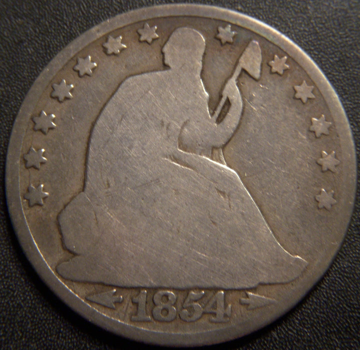 1854-O Seated Half Dollar - Good