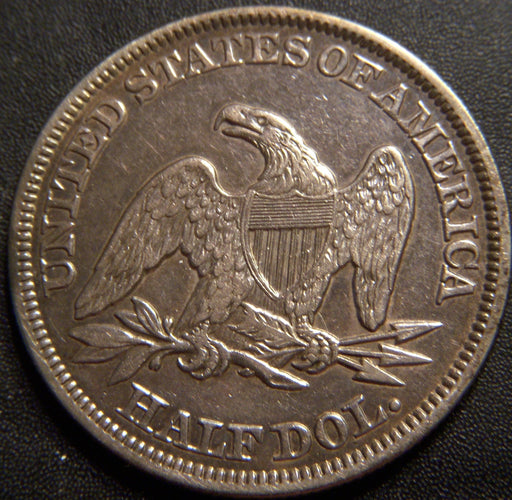 1855 Seated Half Dollar - Extra Fine