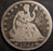 1855-O Seated Half Dollar - Good