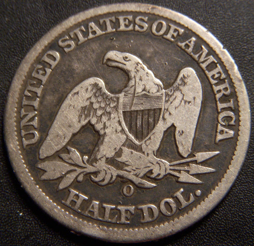 1855-O Seated Half Dollar - Good