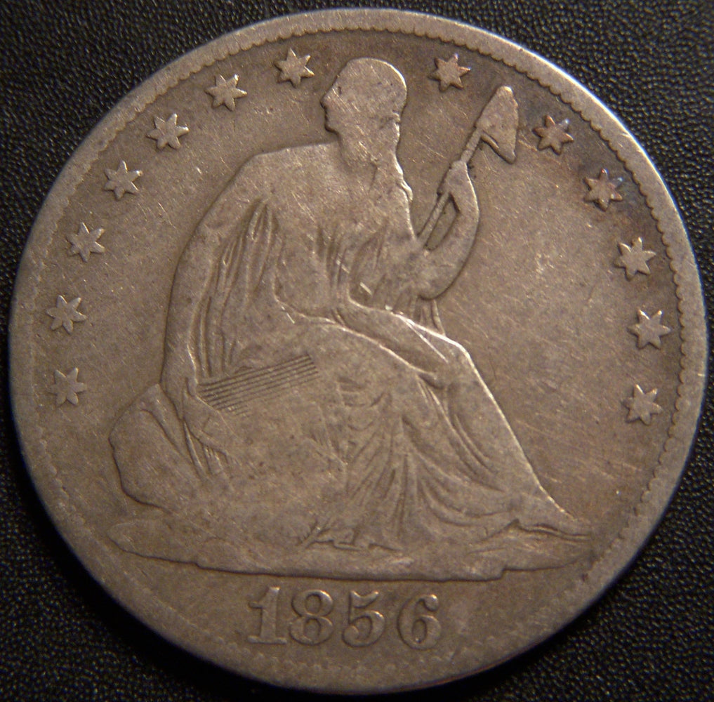 1856-O Seated Half Dollar - Very Good