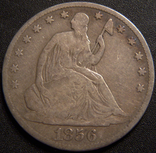 1856-O Seated Half Dollar - Very Good