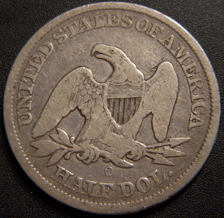 1856-O Seated Half Dollar - Very Good