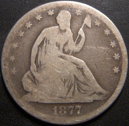 1877-S Seated Half Dollar - Good