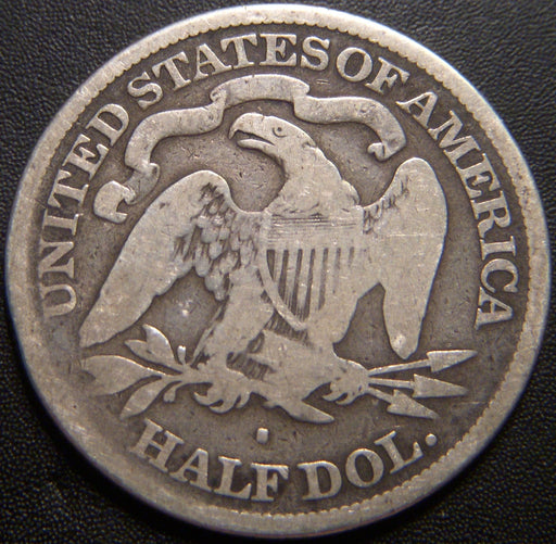 1877-S Seated Half Dollar - Good