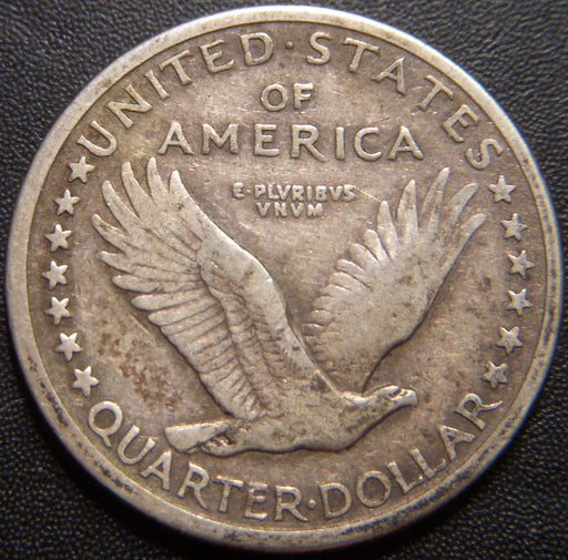 1917-S T1 Standing Quarter - Very Fine
