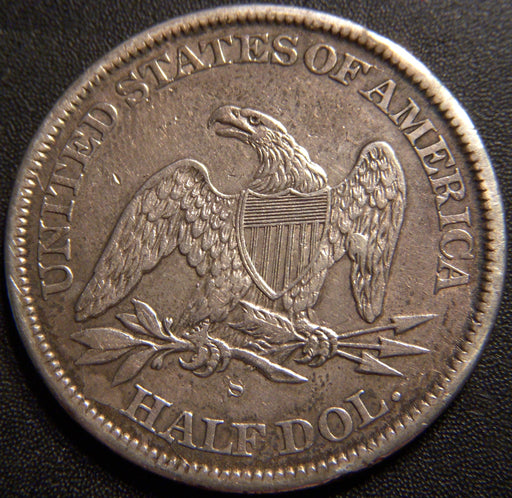 1862-S Seated Half Dollar - Extra Fine