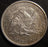 1867-S Seated Half Dollar - Extra Fine