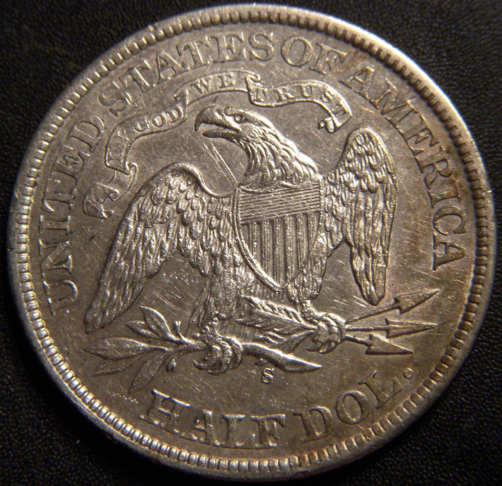 1867-S Seated Half Dollar - Extra Fine