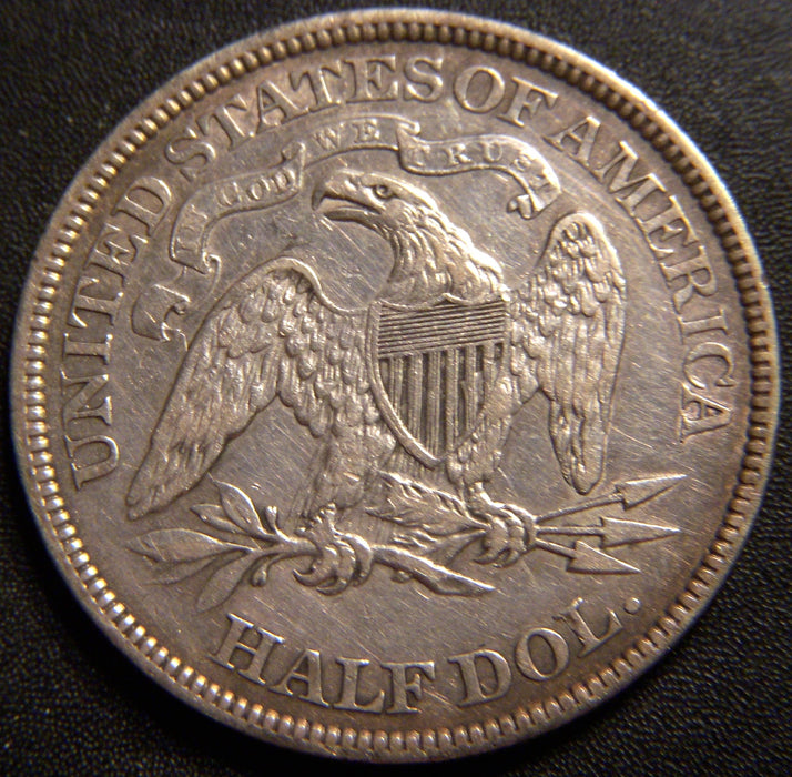 1869 Seated Half Dollar - Extra Fine