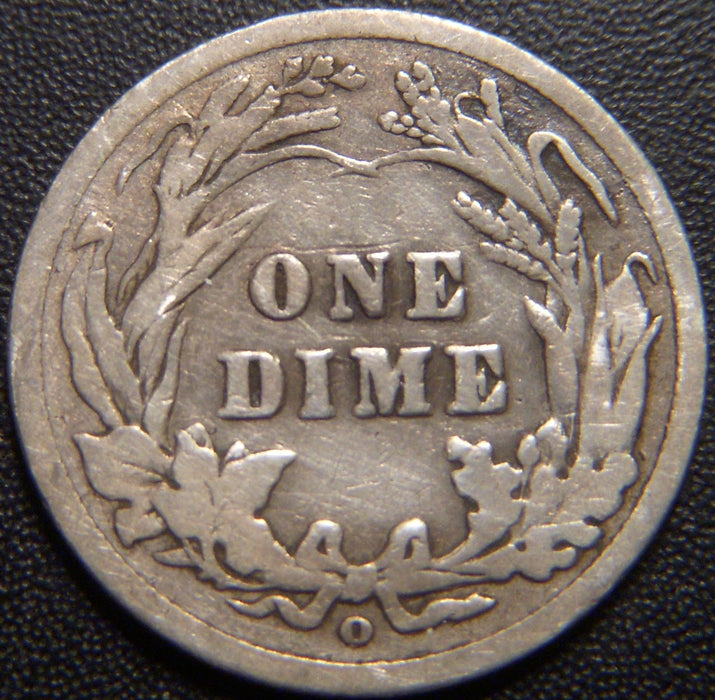 1905-O Barber Dime - Micro "o" Good