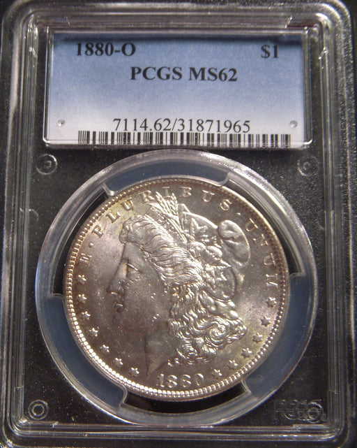 1880-O Morgan Dollar - PCGS MS62