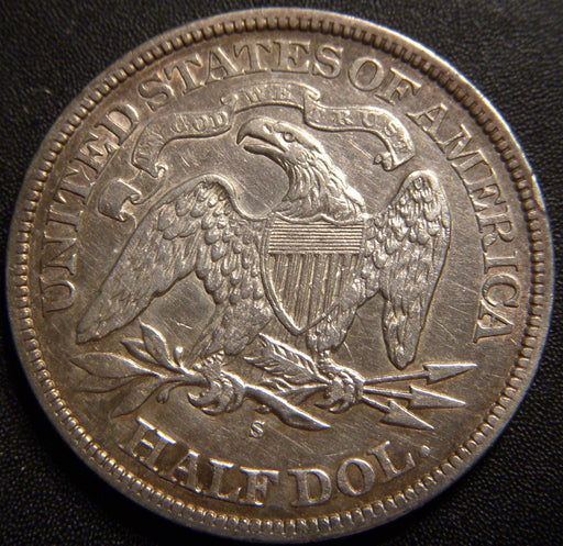 1870-S Seated Half Dollar - Extra Fine