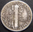 1921 Mercury Dime - Very Good Details