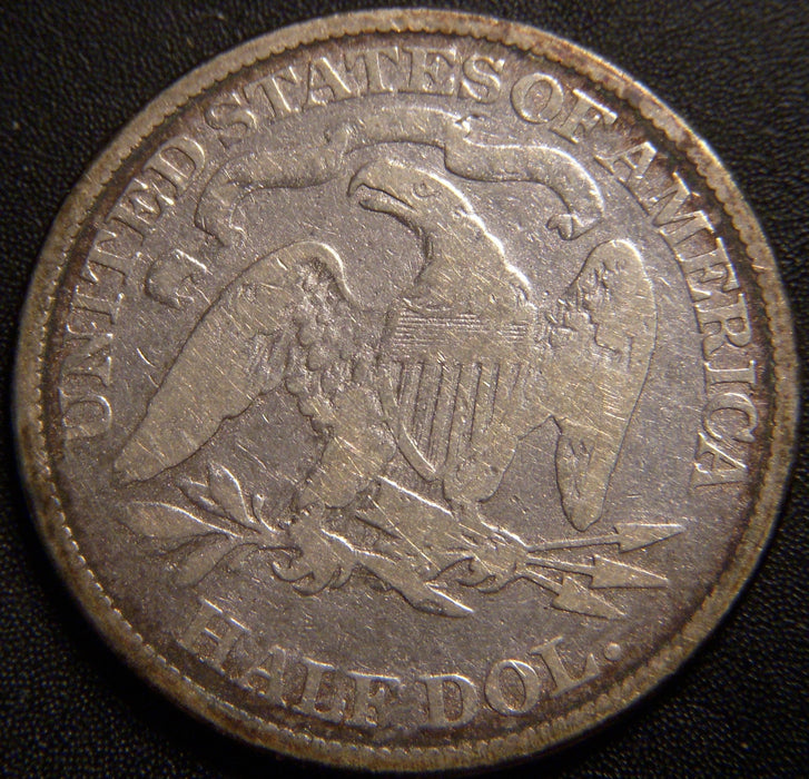 1871 Seated Half Dollar - Good