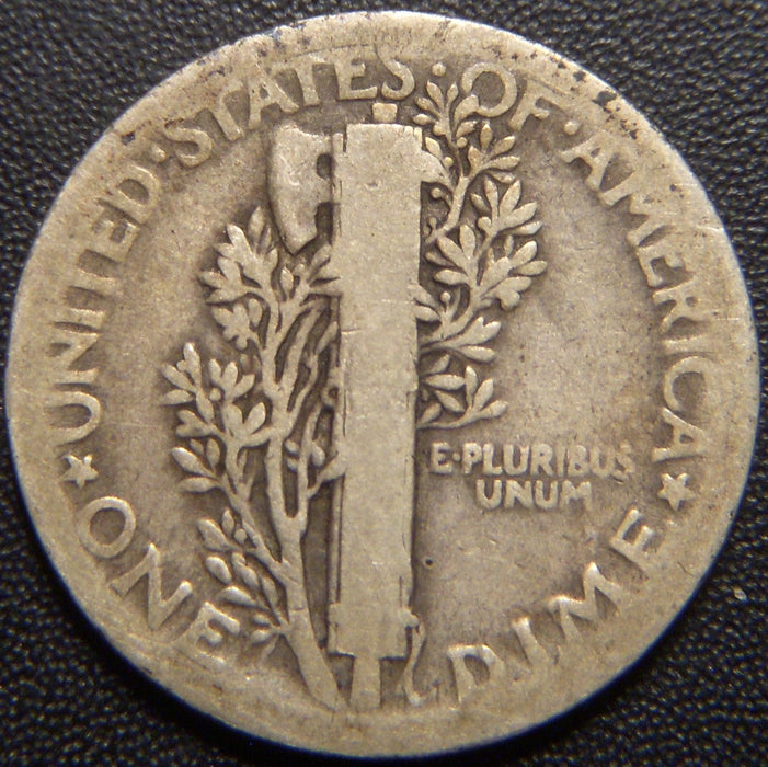 1921 Mercury Dime - Good