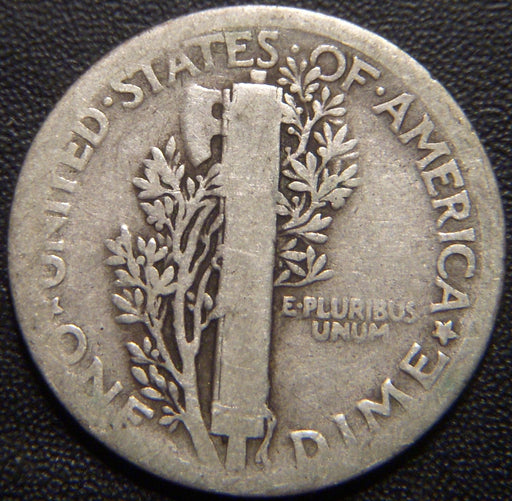 1921-D Mercury Dime - Good