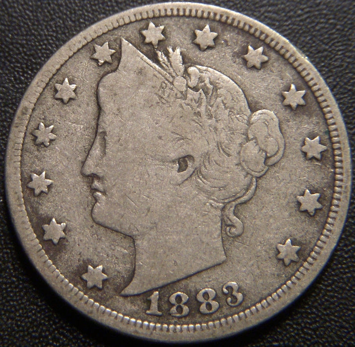 1883 Liberty Nickel - With CENT Very Good