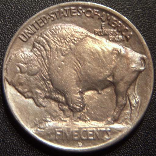 1913-D T1 Buffalo Nickel - AU/Unc