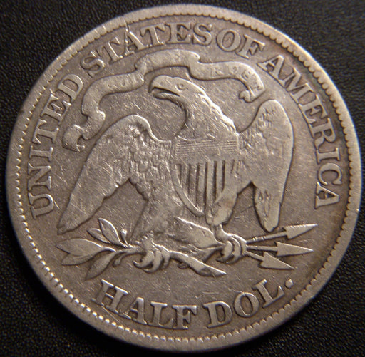 1877 Seated Half Dollar - Very Good