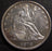 1878 Seated Half Dollar - AU