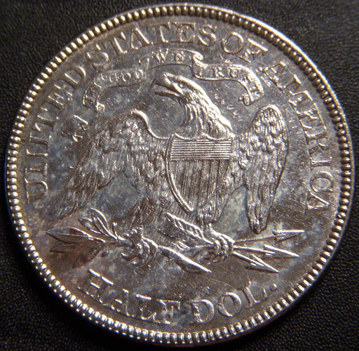 1878 Seated Half Dollar - AU