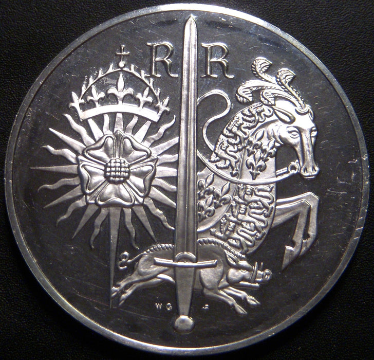 Kings & Queens of England Richard III Sterling Silver Medal