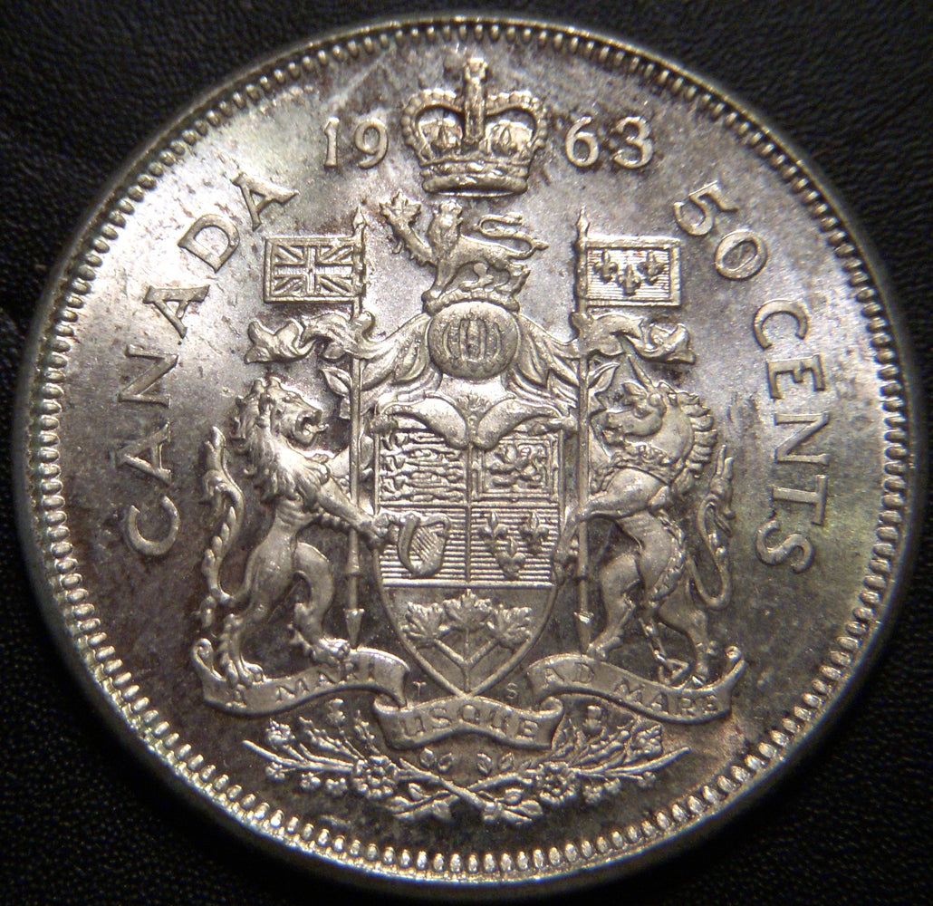 1963 Canadian Half Dollar - AU