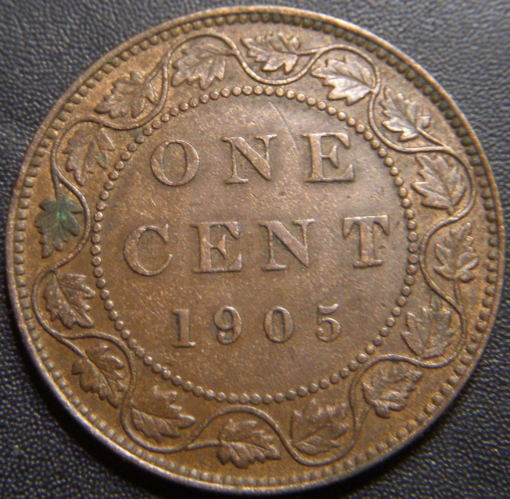 1905 Canadian Large Cent - Very Fine