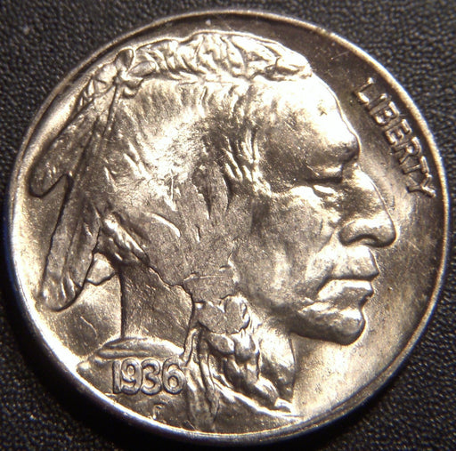 1936-S Buffalo Nickel - Uncirculated