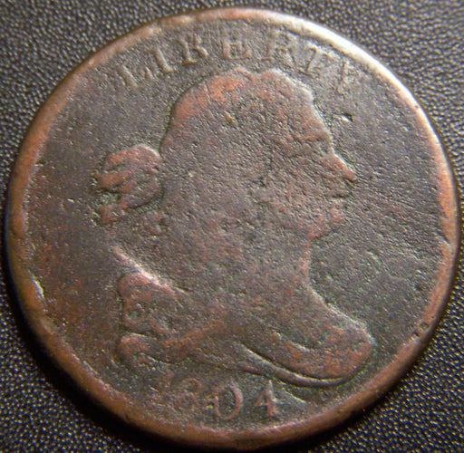 1804 Half Cent - P4NS Good