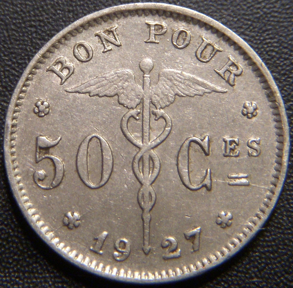 1927 50 Centimes - Belgium