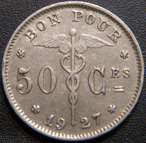 1927 50 Centimes - Belgium