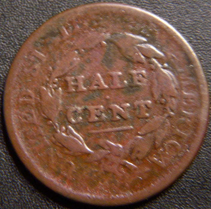 1809 Half Cent - Good