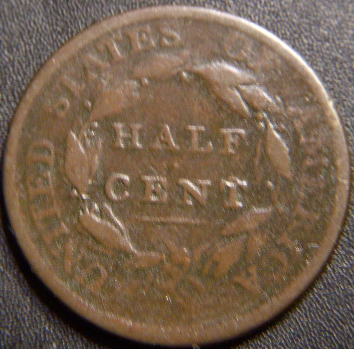 1810 Half Cent - Very Good