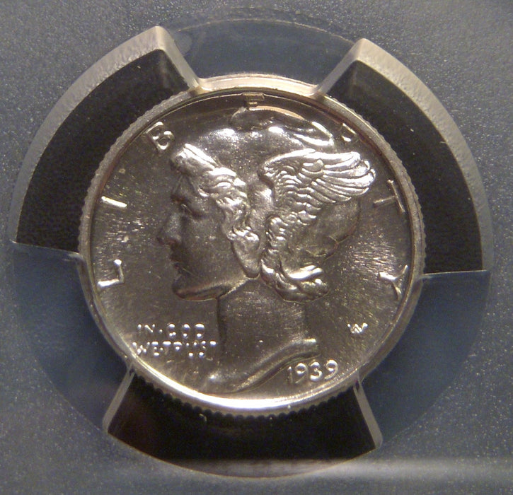 1939 Mercury Dime - PCGS PR65