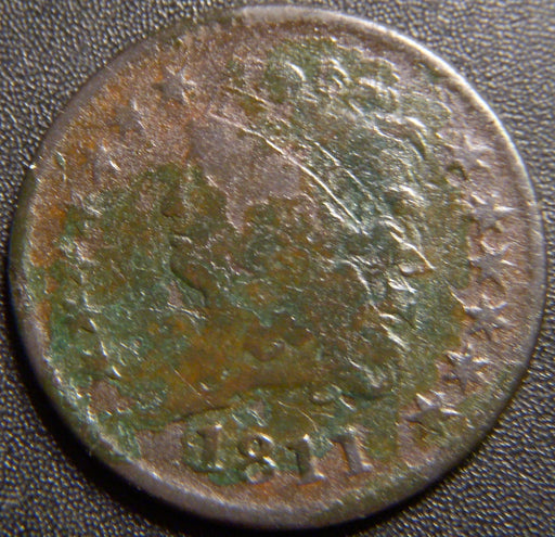 1811 Half Cent - Very Good Details