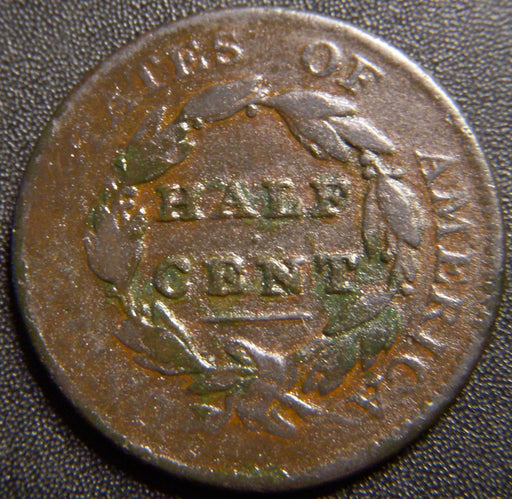 1811 Half Cent - Very Good Details