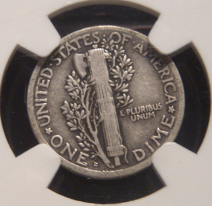 1921-D Mercury Dime - NGC VF 20