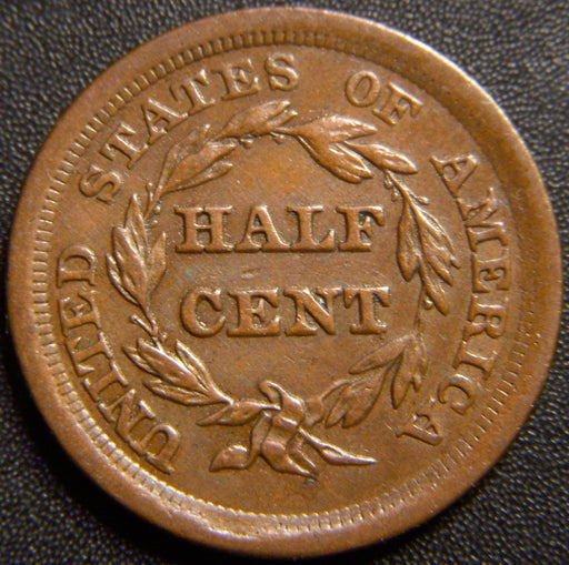 1855 Half Cent - Extra Fine